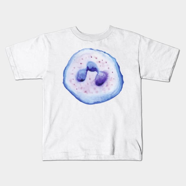 Neutrophil WBC white blood cell Kids T-Shirt by labstud